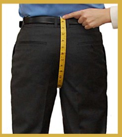 Pants Measuring Process